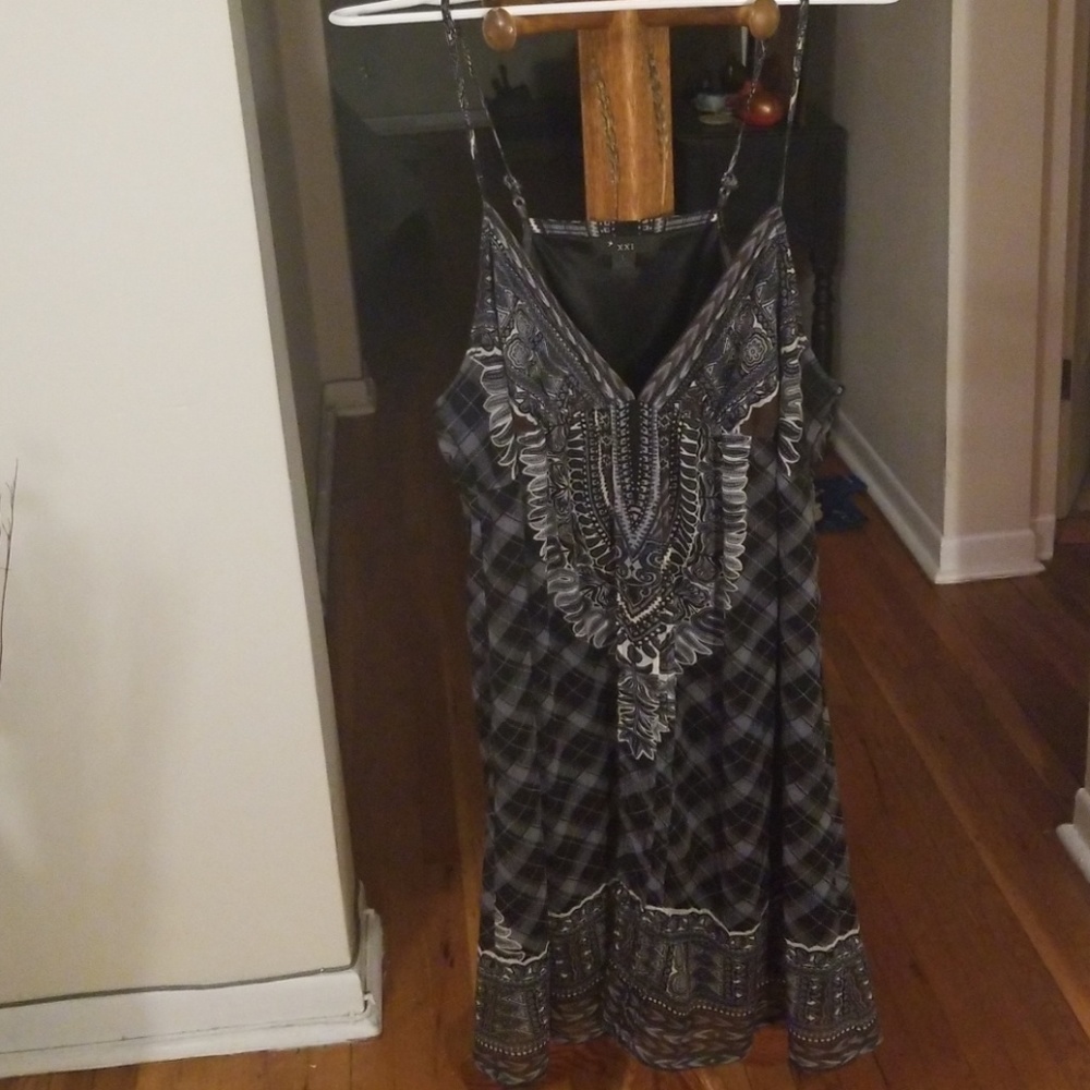 Forever xxi tribal dress